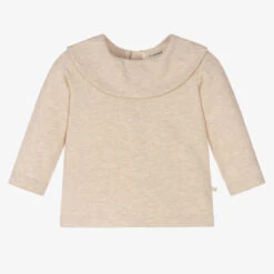 1 + In The Family Beige Cotton Top