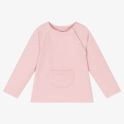 Babidu Pink Cotton Jersey Top