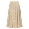 Emporio Armani Gold Lurex Knit Skirt