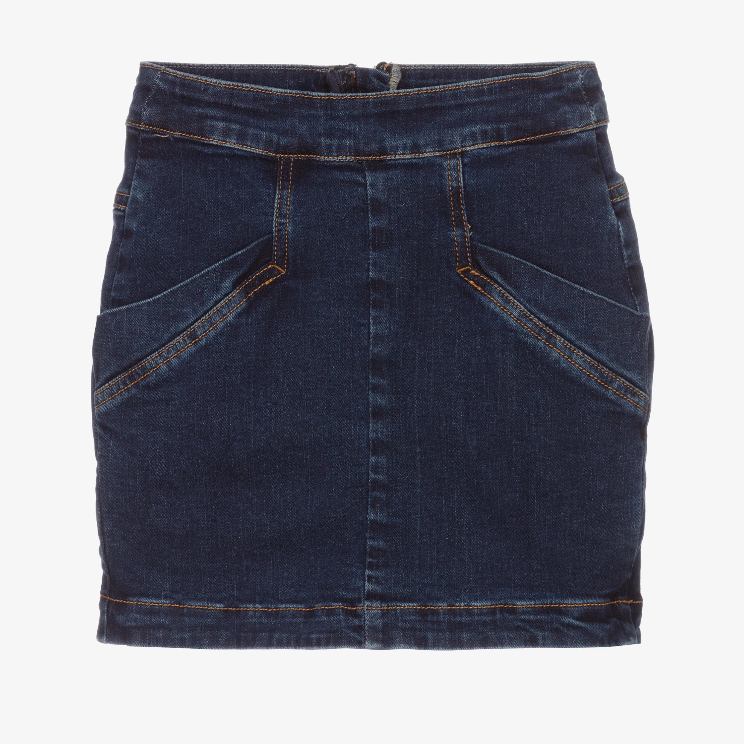 Fun & Fun Girls Blue Denim Skirt