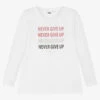 IDO Junior Girls White Cotton Top
