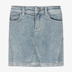 IKKS Girls Blue Denim Skirt