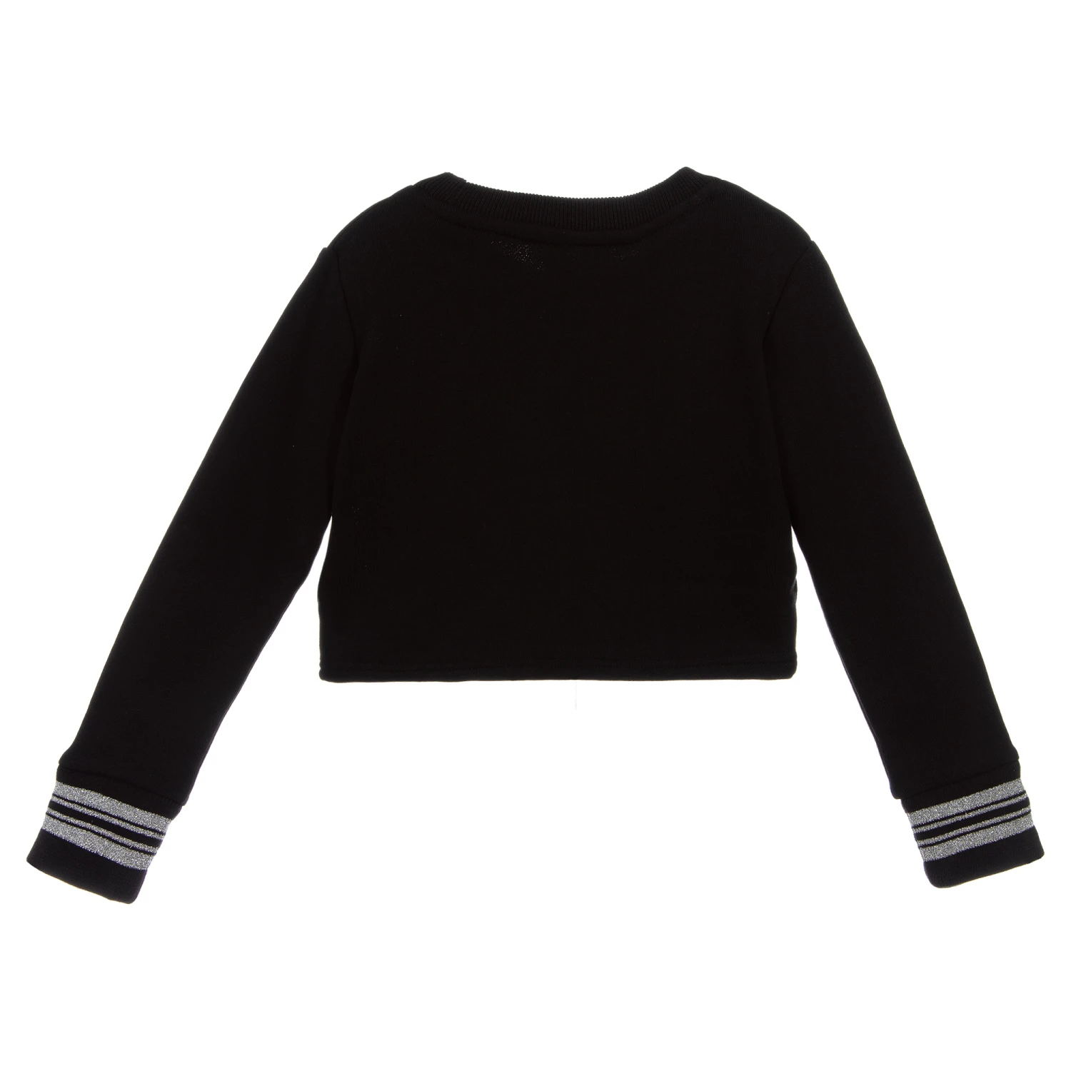 Juicy Couture Black Cropped Sweatshirt - Image 2