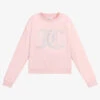 Juicy Couture Girls Pink Velour Sweatshirt