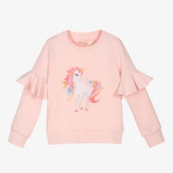 Junona Girls Pink Cotton Top