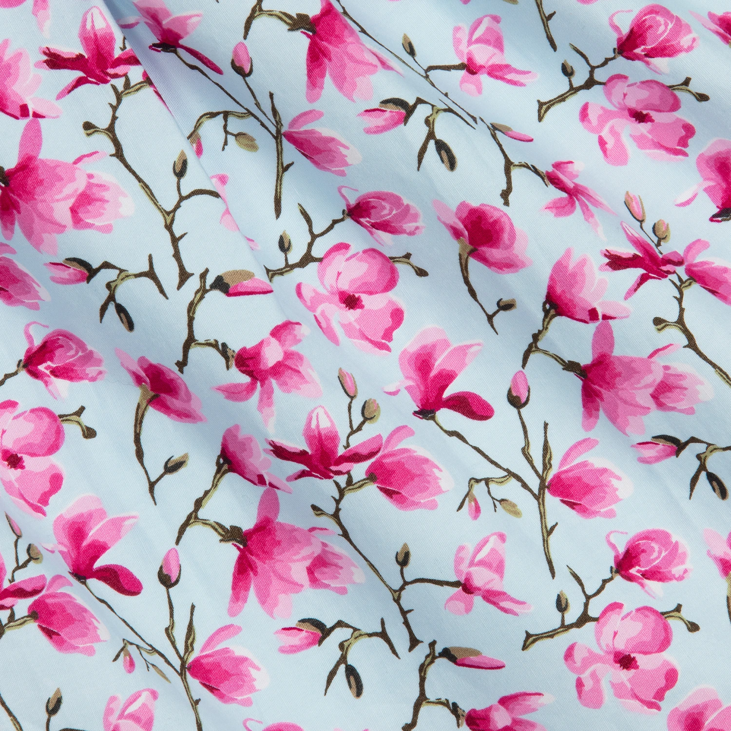 Kidiwi Pale Blue & Pink Cotton Skirt - Image 3