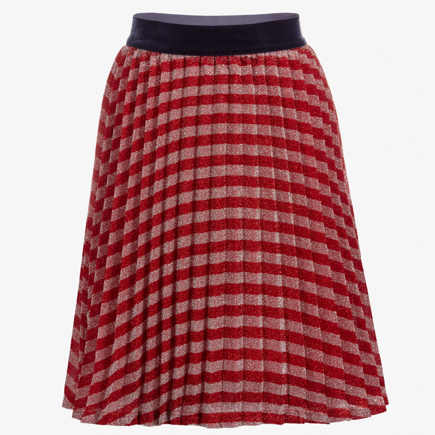 LITTLE MARC JACOBS Red & Pink Striped Skirt