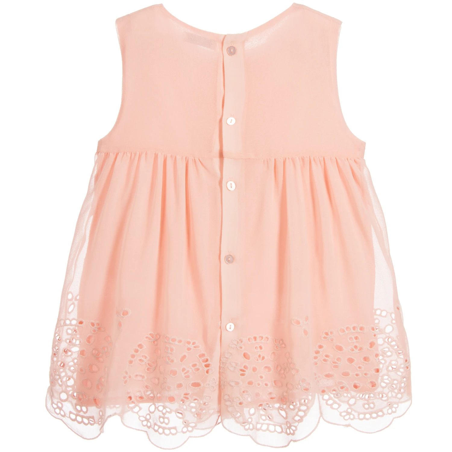 Mayoral Girls Chiffon Studded Blouse - Image 2
