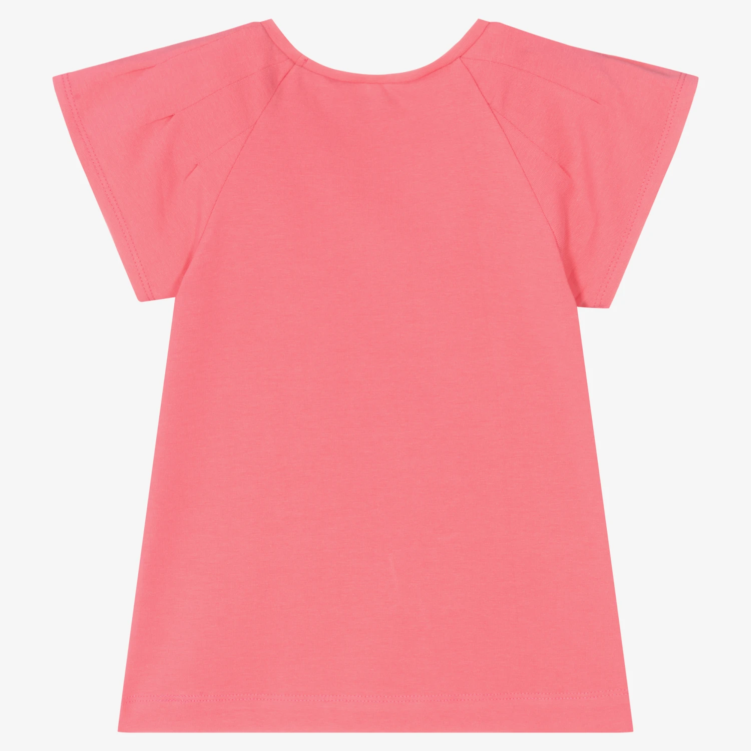 Mayoral Girls Pink Safari Print T-Shirt - Image 2