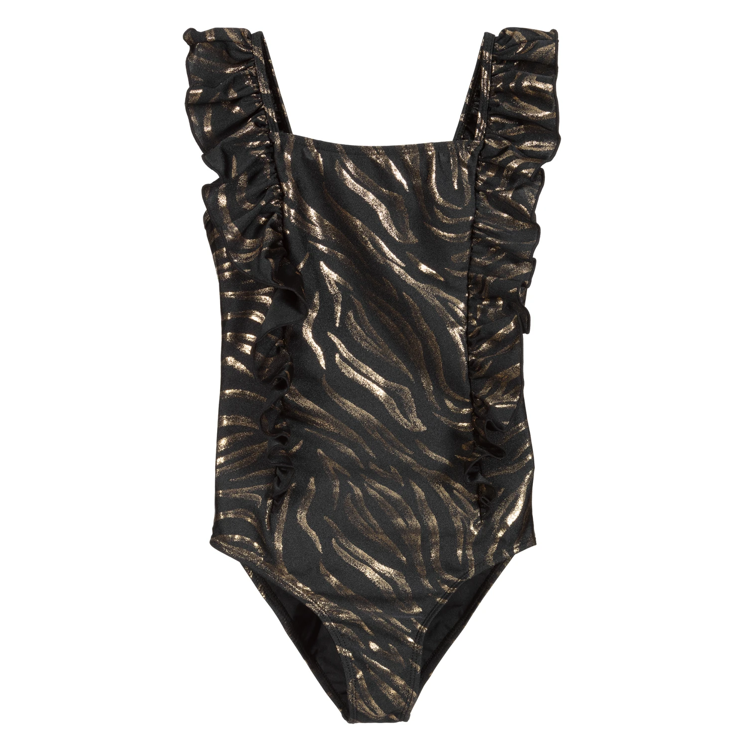 Molo Black & Gold Swimsuit (UPF50+)
