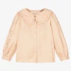 Molo Girls Pink Viscose Blouse