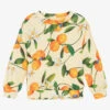 Molo Girls Yellow Mandarin Cotton Sweatshirt