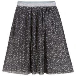 Molo Grey Stars Glitter Skirt