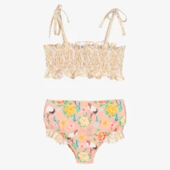 Olga Valentine Girls Orange Bikini (UPF50+)