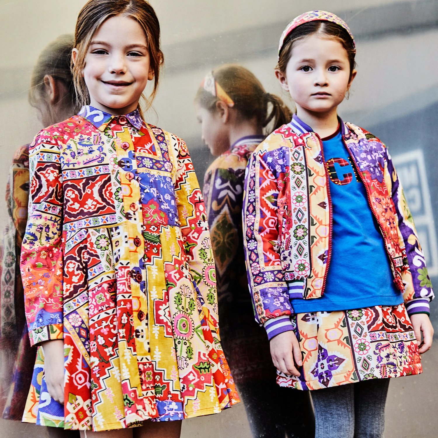 Pan Con Chocolate Girls Red Padded Skirt - Image 2