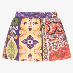 Pan Con Chocolate Girls Red Padded Skirt