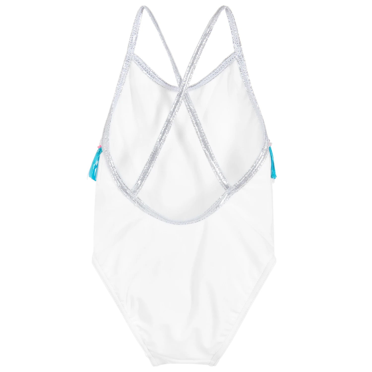 Paté De Sable Girls White Swimsuit - Image 2