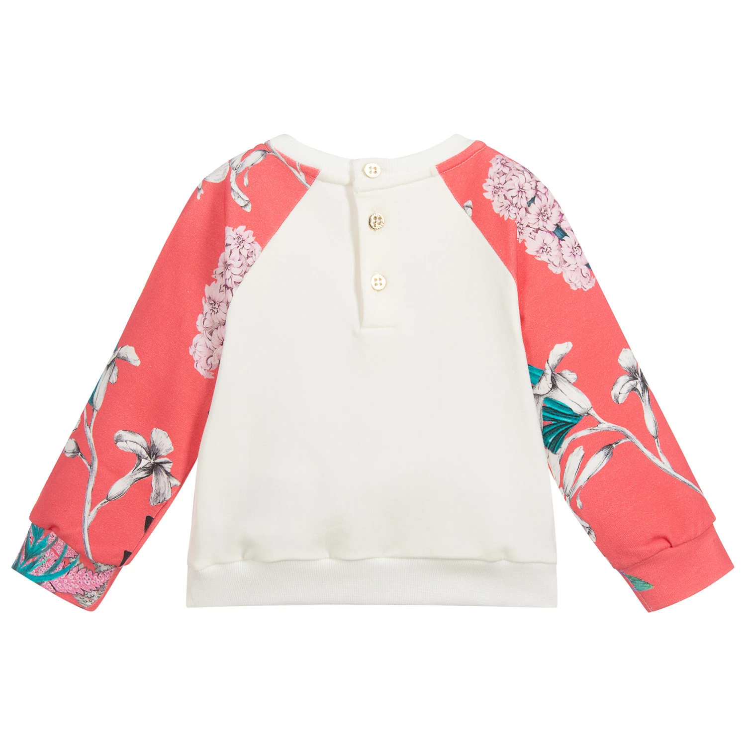 Roberto Cavalli Girls Cotton Sweatshirt - Image 2