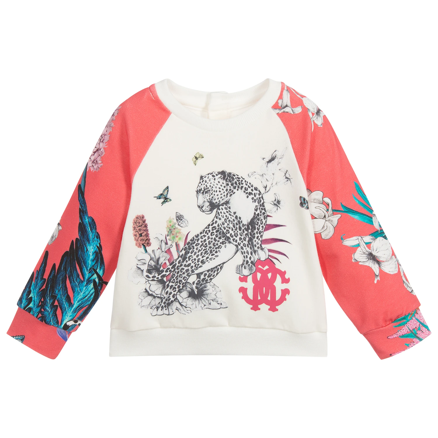 Roberto Cavalli Girls Cotton Sweatshirt