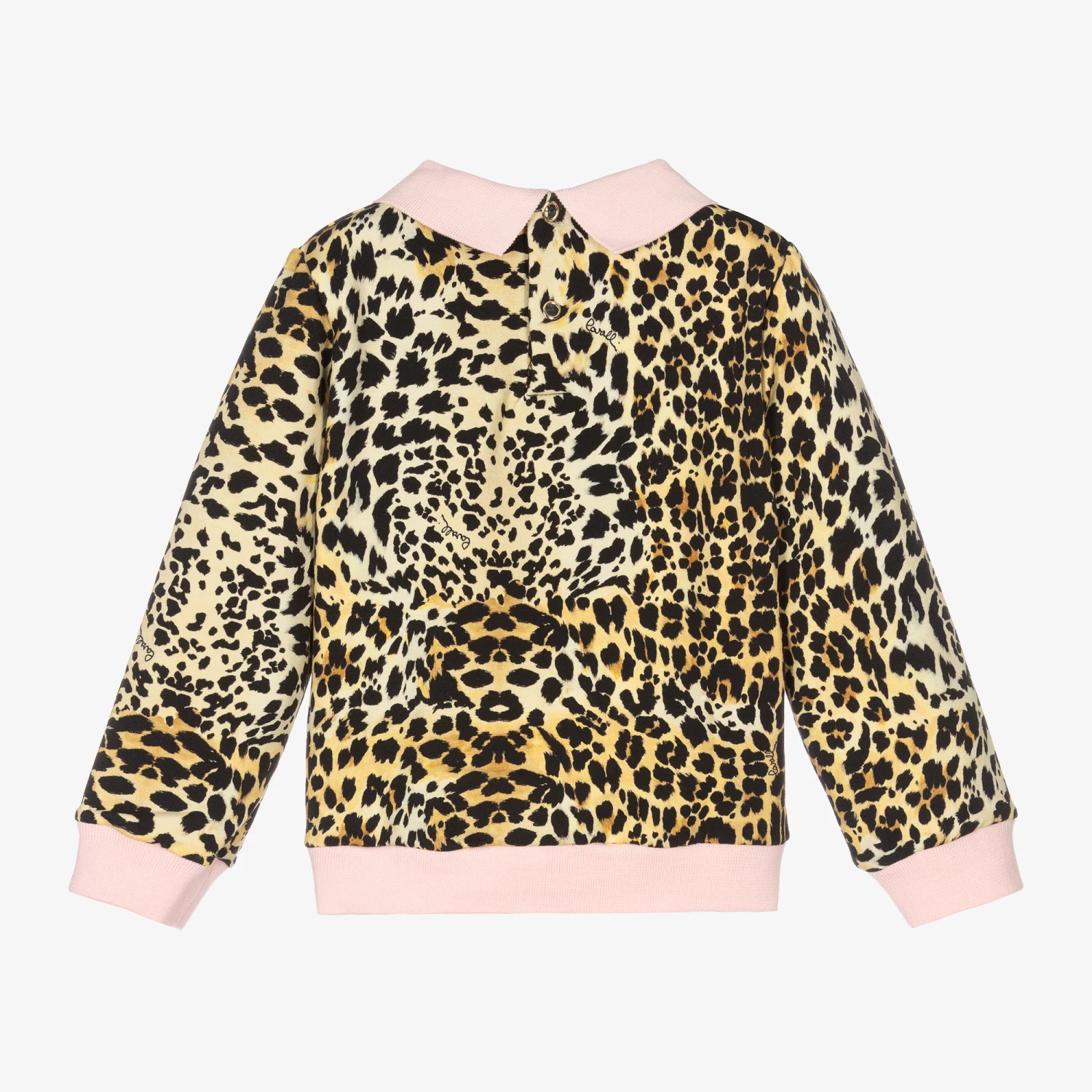 Roberto Cavalli Leopard Cotton Sweatshirt - Image 2