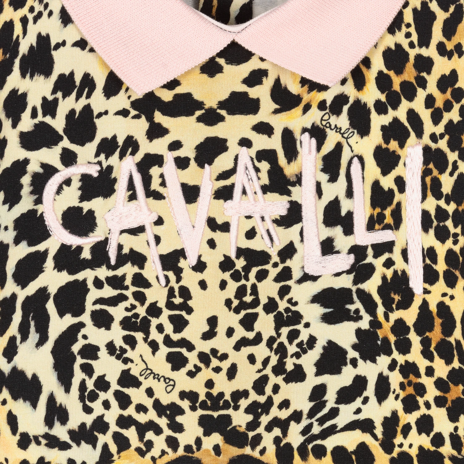 Roberto Cavalli Leopard Cotton Sweatshirt - Image 3