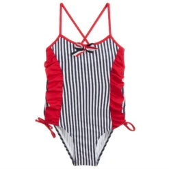 Selini Action Girls Red & Blue Swimsuit
