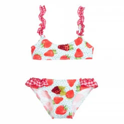 Selini Action Girls Red Strawberry Bikini
