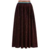 Sonia Rykiel Paris Girls Red Glitter Skirt