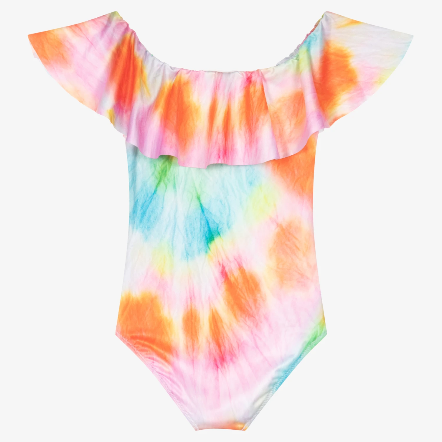 Stella Cove Girls Tie-Dye Ruffle Swimsuit - Image 2