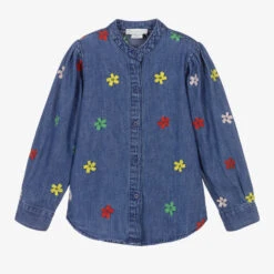 Stella McCartney Kids Girls Cotton Chambray Shirt
